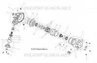 SYSTÈME DE TRANSMISSION, FRONT PONT INTERNALS