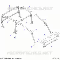 CHASSIS, CAB CADRE