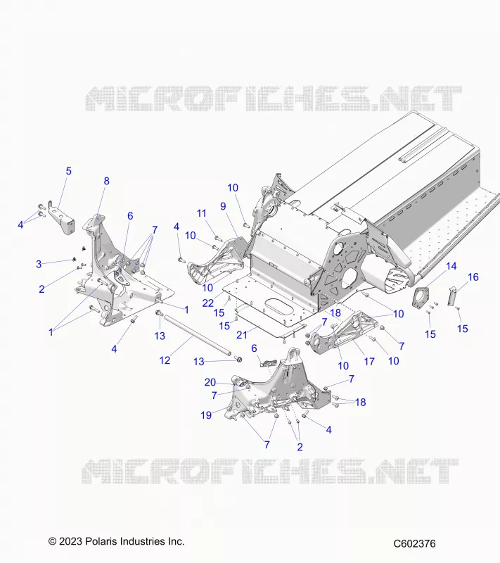 CHASSIS, BULKHEAD ASM.
