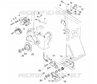 FREIN ARRIERE/FOOT PEDAL