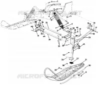 SUSPENSION AVANT AND SKI WIDETRAK (4919301930007A)