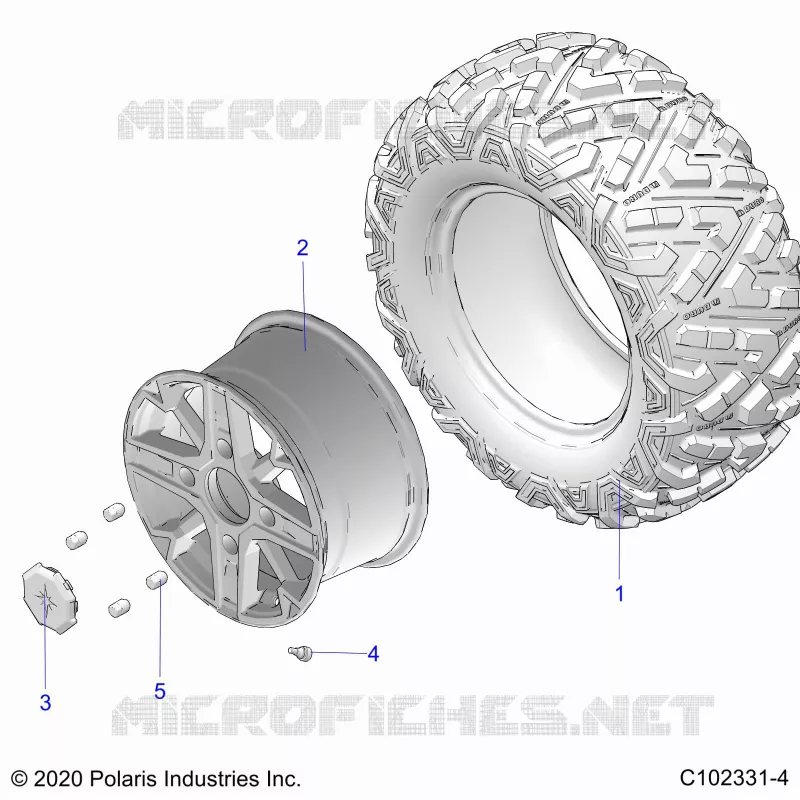 ROUES, REAR