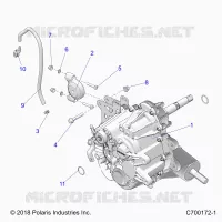SYSTÃˆME DE TRANSMISSION, MAIN GEARCASE MOUNTING