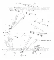 SUSPENSION AVANT A-ARMS