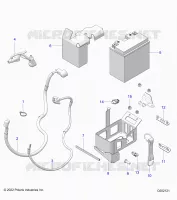 ELECTRICITE, BATTERY/BOX AND CABLES