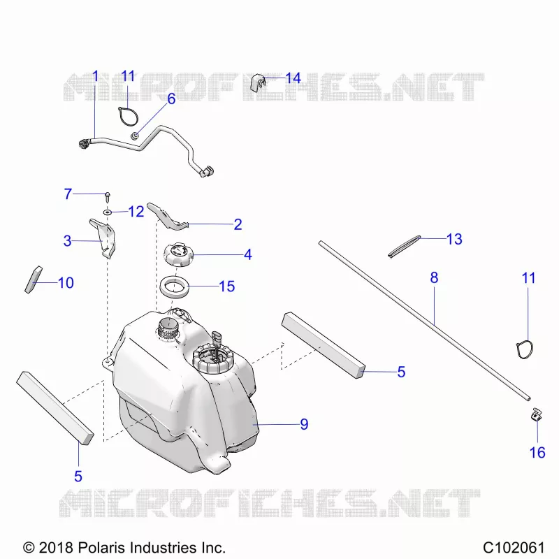 SYSTÃˆME D'ALIMENTATION, FUEL TANK ASM.