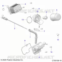 ENGINE, JAUGE ET FILTRE A HUILE