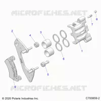 FREIN AVANT CALIPER