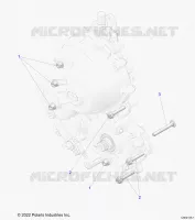 SYSTÃˆME DE TRANSMISSION, GEARCASE MOUNTING