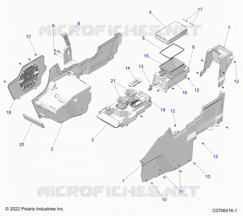 CONSOLE CENTRALE