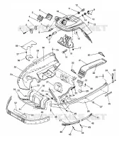 CARROSSERIE AVANT ASSEMBLY LITE GT/0933133 and STARLITE GT/0933127 (4923232323003A)