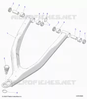 SUSPENSION AVANT CONTROL ARM UPPER