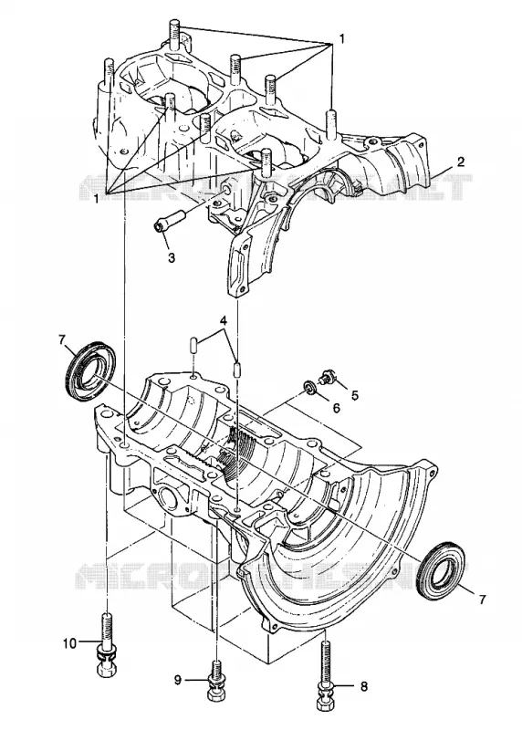 CARTERS MOTEUR  Trail RMK 0980961 (4942214221C004)