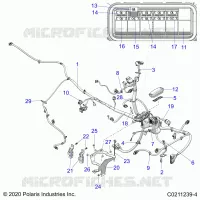 ELECTRICITE, MAIN WIRE HARNESS