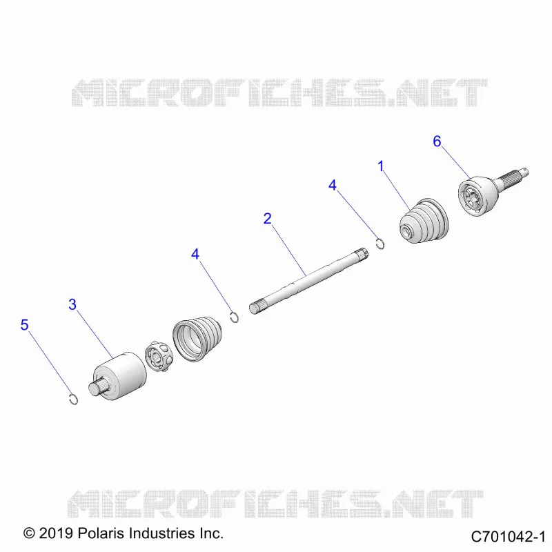 DRIVE TRAIN, HALF ARBRE DE TRANSMISSION ARRIERE