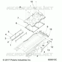 CHASSIS, REAR ASM.