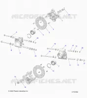 SUSPENSION, PORTE BAGAGES ARRIERE