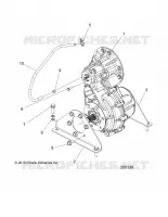 DRIVE LINE, GEARCASE AND MOUNTING