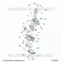 CARTERS MOTEUR AND CRANKSHAFT