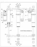SUSPENSION ARRIERE SHOCK INTERNALS