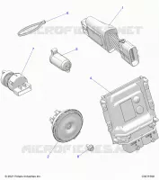ELECTRICITE, SWITCHES, HORN AND ECM