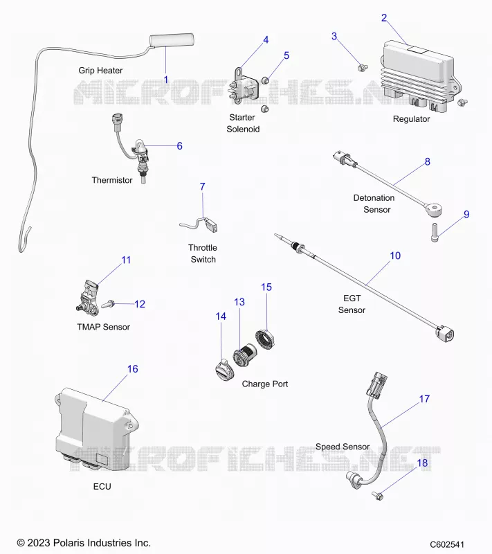 ELECTRICITE, COMPONENTS