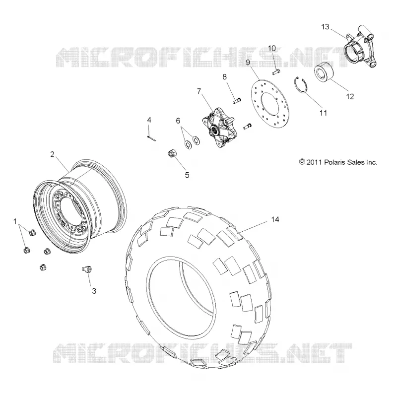 ROUES, REAR