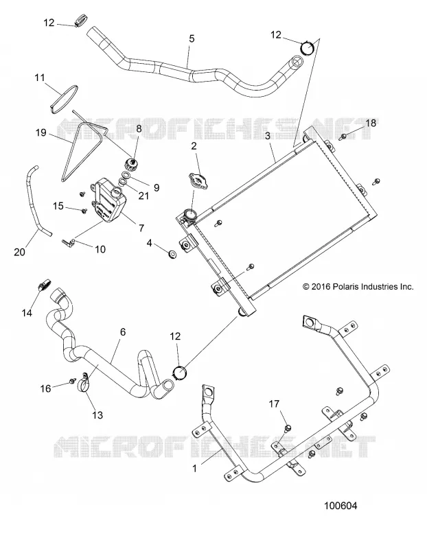 REFROIDISSEMENT SYSTEM, RADIATOR