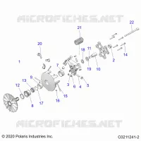 SYSTÃˆME DE TRANSMISSION, PRIMARY CLUTCH