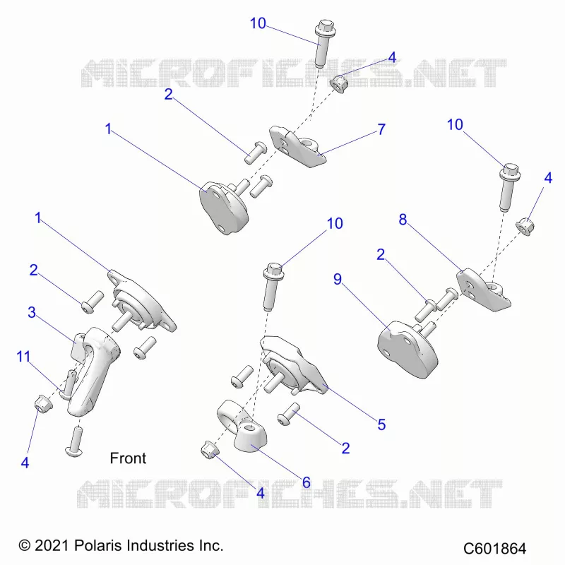 MOTEUR, MOUNTING & LONG BLOCK