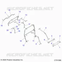 CHASSIS, CAB CADRE