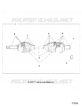 DRIVE TRAIN, TRANSMISSION AVANT SHAFT