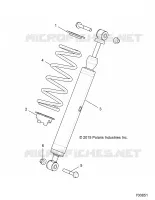 SUSPENSION AVANT SHOCK MOUNTING