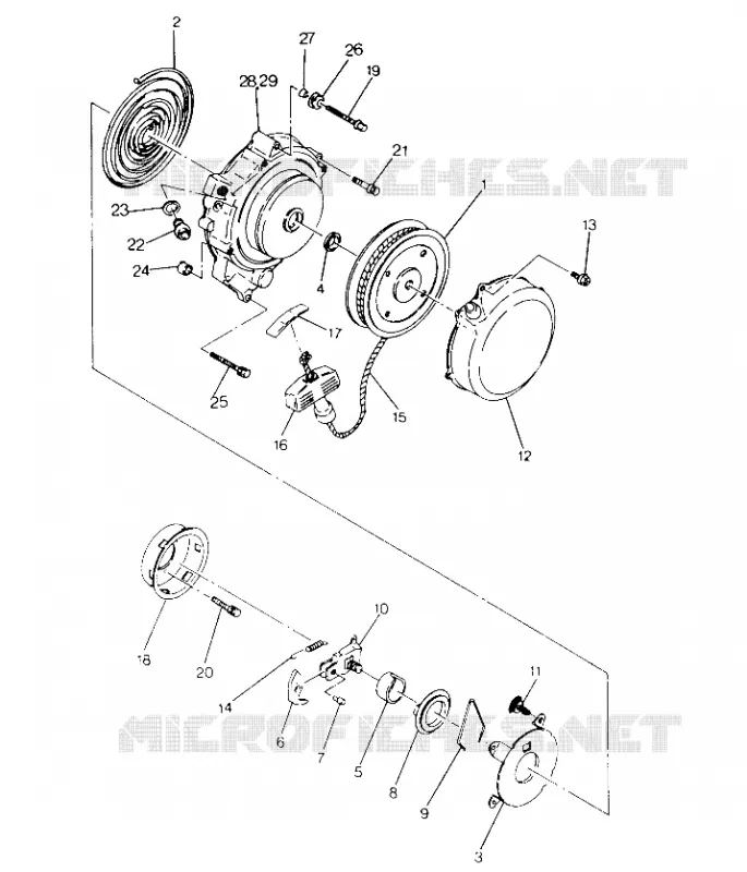 LANCEUR ASSEMBLY 250 4x4 / W928127 (4922872287D005)