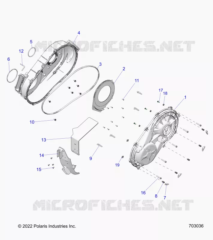SYSTÃˆME DE TRANSMISSION, CLUTCH COVER, INNER/OUTER