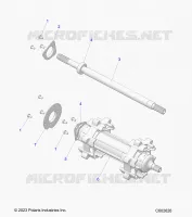 DRIVE TRAIN, JACKSHAFT AND ARBRE DE TRANSMISSION