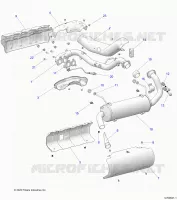 ENGINE, ECHAPPEMENT