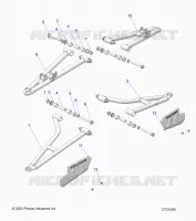 SUSPENSION AVANT CONTROL ARMS