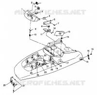 CAPOT/PHARE XLT TOURING 0973357 AND EUROPEAN XLT TOURING E973357 (4937723772A014)