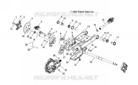 BRAS OSCILLANT/REAR/SUPPORT PONT