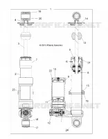 SUSPENSION, AMORTISSEUR AVANT