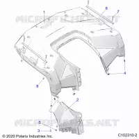 CARROSSERIE ARRIERE CAB