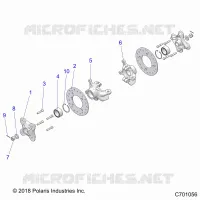 SUSPENSION AVANT CARRIER AND HUB