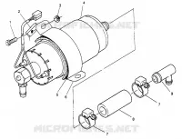 POMPE A CARBURANT 500 EFI SKS 0962574, 500 EFI RMK 0962974, and EUROPEAN 500 EFI SK (4931983198C013)