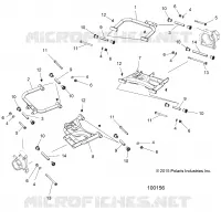 SUSPENSION ARRIERE CONTROL ARMS
