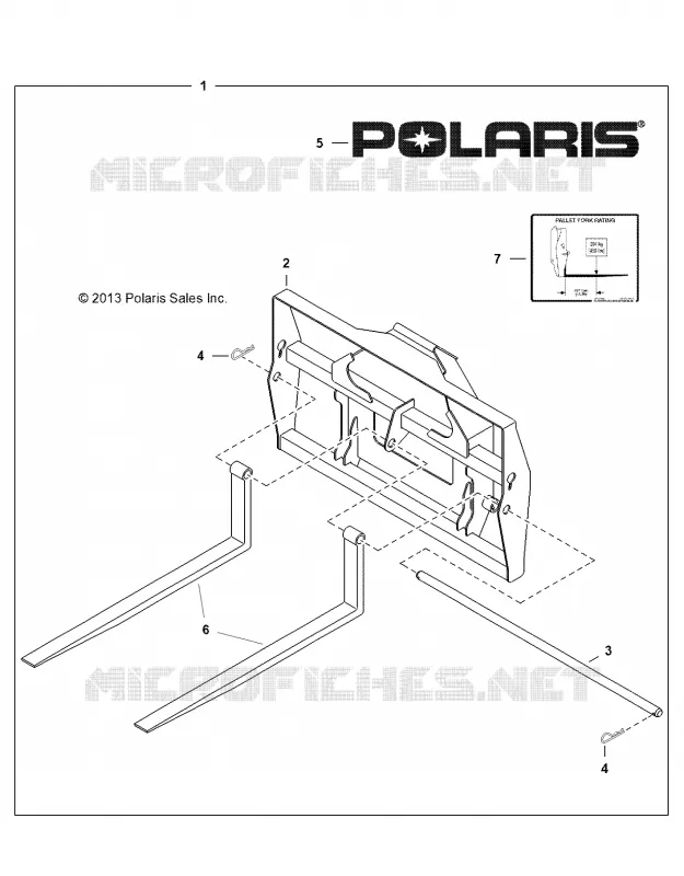 FOURCHE POUR PALLETTES