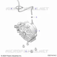 SYSTÃˆME DE TRANSMISSION, FRONT GEARCASE MOUNTING