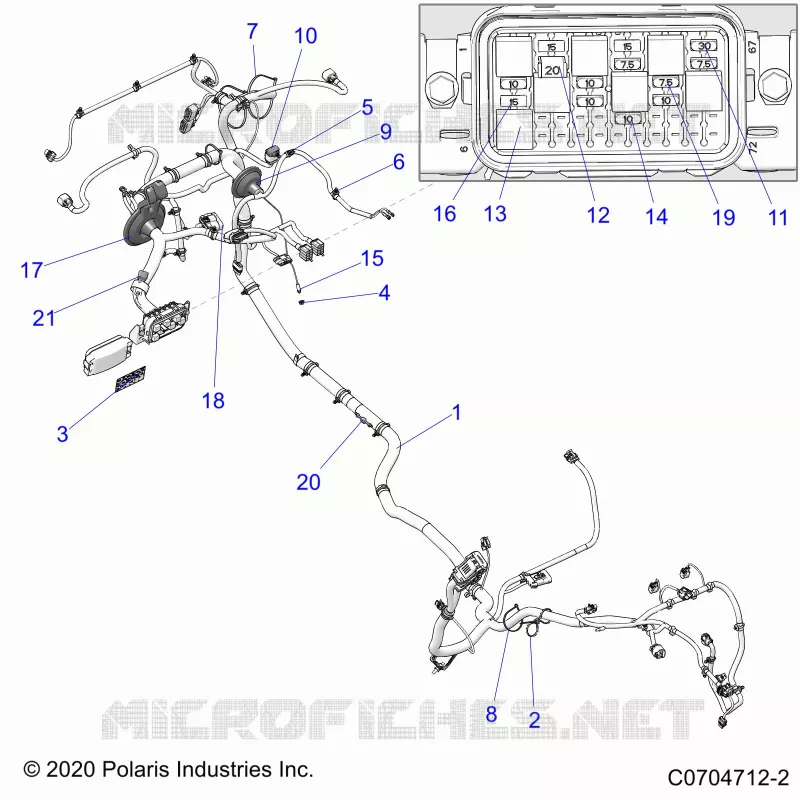 ELECTRICITE, WIRE HARNESS