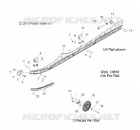 SUSPENSION, FIXATION RAIL