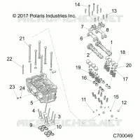 ENGINE, CULASSE AND VALVES
